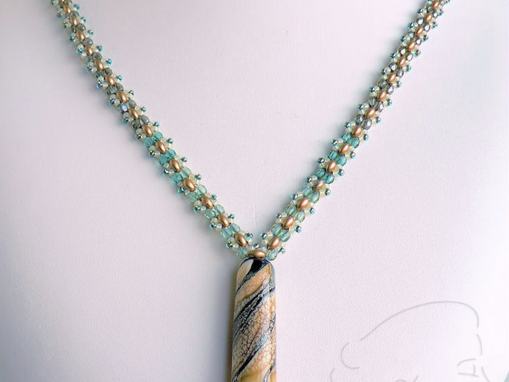 Butterfly Rope Matinée Necklace Tutorial Cath Thomas Designs SamohtaC