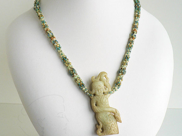 Photo of Echo Dance necklace for inspiration only