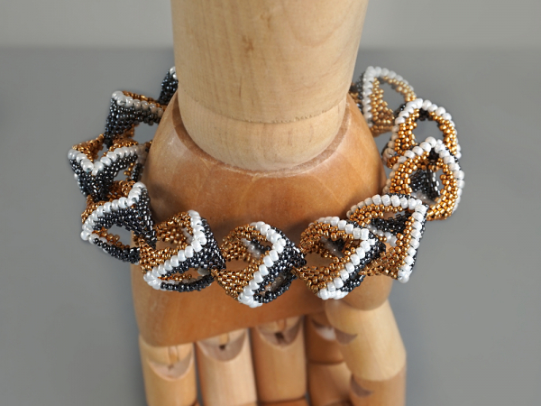 Open Hearts - Foxtail chain bracelet