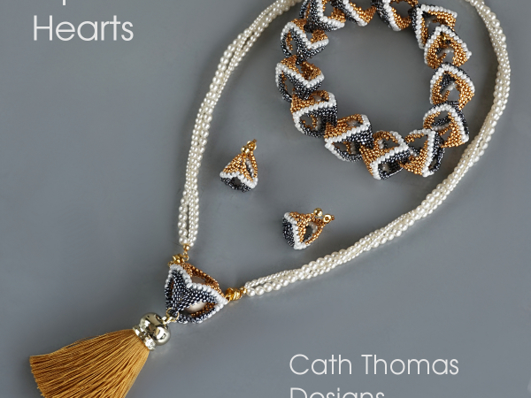 Open Hearts - jewelry set