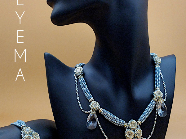 Teyema Jewelry set sapphire
