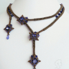 Mokuren necklace on display