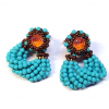Teyema earrings turquoise