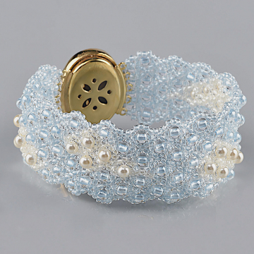white clouds dreamy sky bracelet