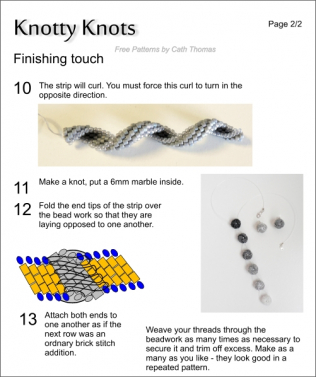 Knotty knots - Brick stitch little knots page 2