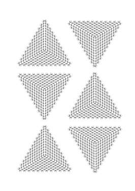 Triangle blank graph