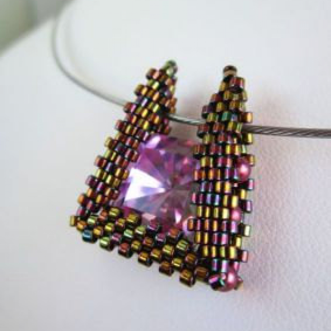 Trapezino - Exchangeable Pendant - Bezel - Tutorial