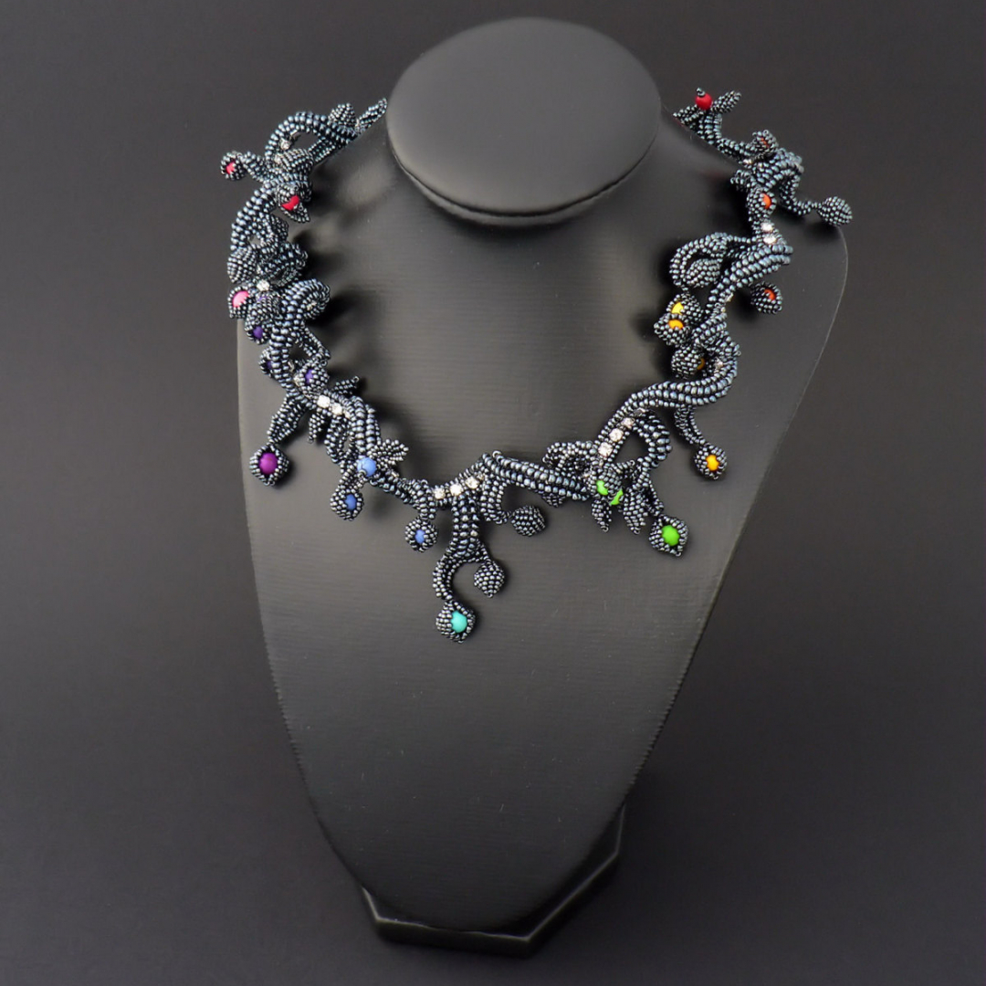 Souls - Jewelry Set - Necklace - Earrings - Ring - 2 Tutorials