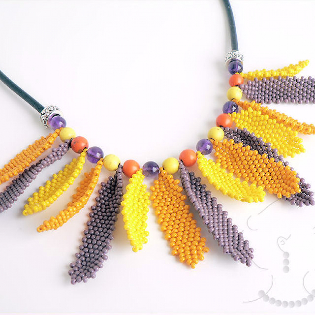 Petals and Soliflore - Necklace, Earrings, Brooch - Tutorial