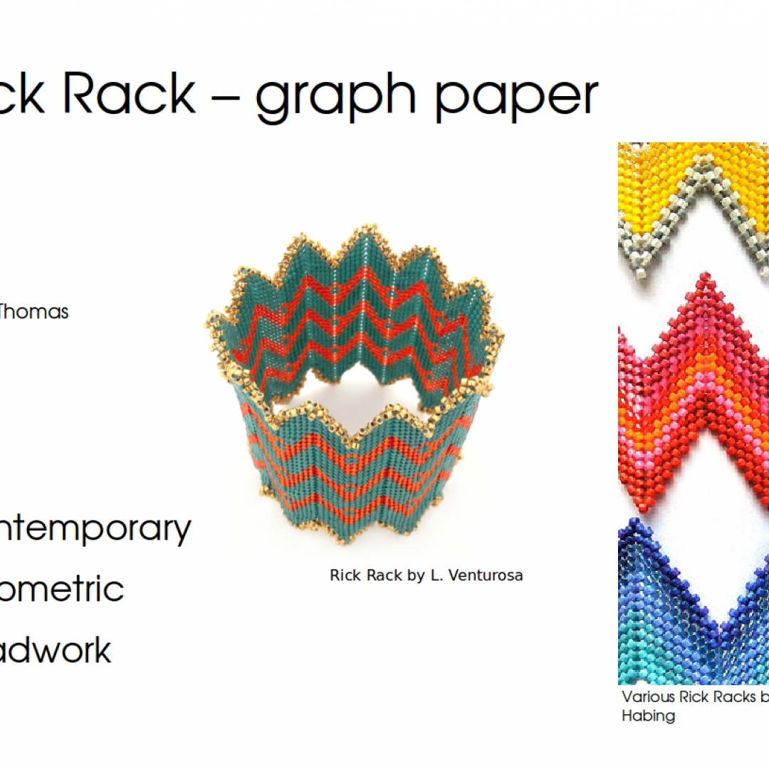 Rick Rack instructions and Graph paper