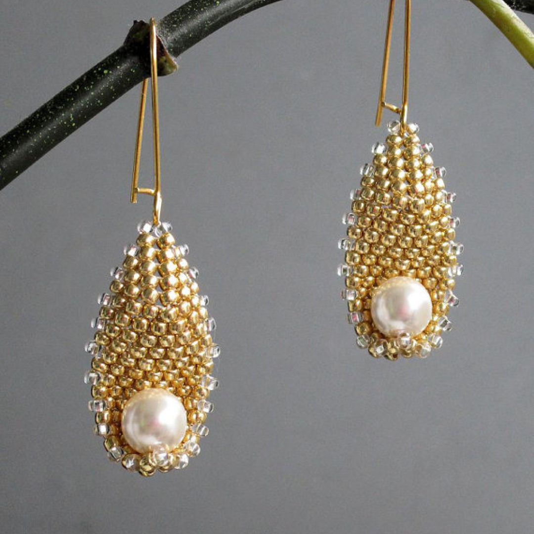 Sleeping Bats - Earrings - Beading Tutorial