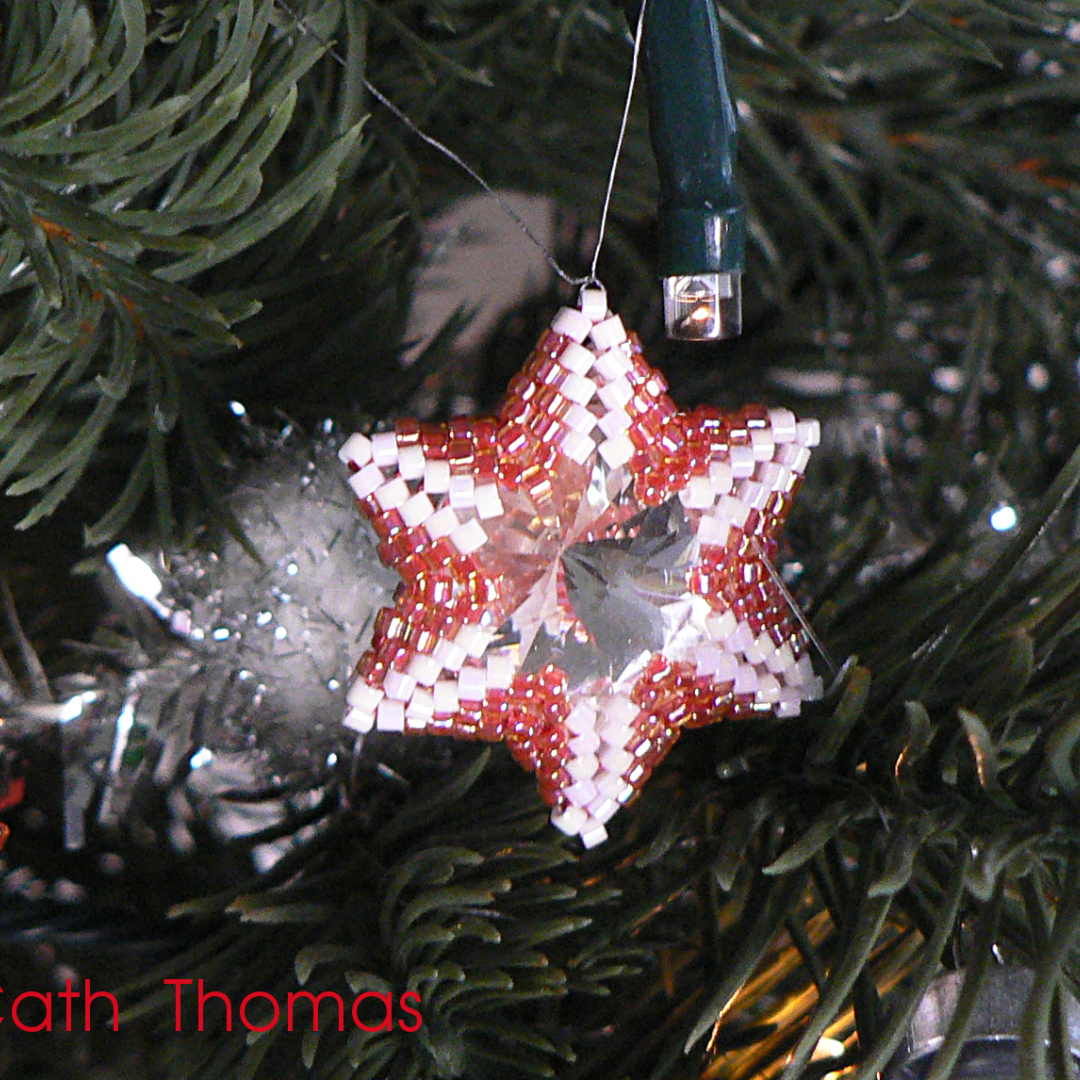 Christmas Star Bezel - Free tutorial